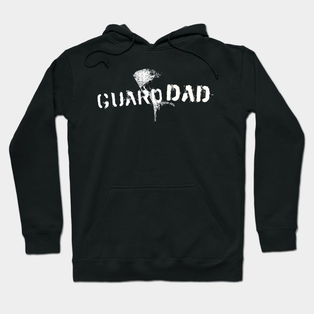 2019 "Guard Dad" double-sided Hoodie by GlencoeHSBCG